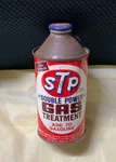 Nos 1970 Stp Double Power Gas Treatment Can Advertising Display Man Cave Full. Fixed Price $50.96.