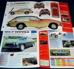 1972 Volvo Specs Info Original Poster Brochure Vintage Print. Fixed Price $19.99.