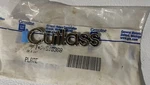 Nos 1985-95 Oldsmobile Cutlass Rear Panel Emblem Ornament Classic Plate 22519368. Fixed Price $13.00.