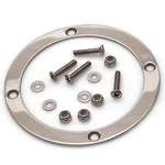 Round Boot Trim Ring With Hardware American Shifter ASCTR101 Street Rod. Fixed Price $31.05.