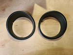 Rugged Ridge 12419.25 Headlight Bezel Kit, Black; 07-18 Fits Jeep Wrangler Jk. Fixed Price $45.00.