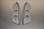 Oem Targa Top Mount Trim Plates (pair-lh & Rh) 1984 1985 1986 (early) Corvette. Fixed Price $50.00.