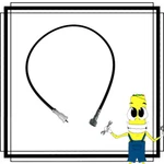 Speedometer Cable 40 Inches For Plymouth Reliant 1981-1983 (see Chart). Fixed Price $30.99.