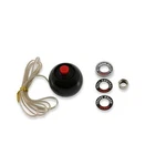 Hurst Shift Knob 1630050; With Button 2-1/8 In. Od, Black, 7/16- 20. Fixed Price $129.95.