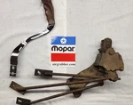 72-74 Mopar Body Hurst Pistol Grip Spd Bench Seat Shifter W Rods & Mechanism. Fixed Price $999.99.