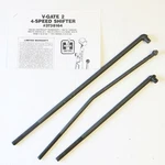 Hurst Mr Gasket V Gate Drag Race Speed Saginaw 441 Rod Set Of For 3738164. Fixed Price $169.95.