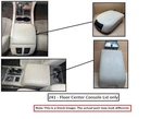 Front Center Console Gray Lid Only Oem 15-16 Hyundai Genesis. Fixed Price $95.00.