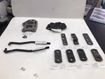 Hurst 4 Speed Shifter Parts Mtg Plates, Rods, Tabs MUNCIE-BORGWARNER-T10. Fixed Price $300.00.