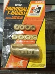 Hurst 153 0018 Brushed Aluminum Handle Shifter Knob Metric Threads Only B24. Fixed Price $89.99.