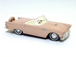 Nip Busch Ho Beige Ford Thunderbird Convertible. Fixed Price $11.99.