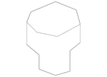 Genuine Nissan Automatic Transmission Shift Cover Plate Cap 96942-1LA0A. Fixed Price $23.64.
