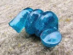 Twisted Good Grip Gear Shift Knob 3/8-16 Thread. Metal Flake Teal Blue Purple. Fixed Price $29.00.