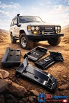 Toyota Lc BJ60, HJ61, FJ61 Covers Door Step Plate Front&rear (l+r Sides). Fixed Price $220.00.