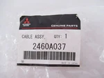 Genuine Oem Mitsubishi 2460A037 Shift Control Cable 11-20 Outlander 08-17 Lancer. Fixed Price $186.68.