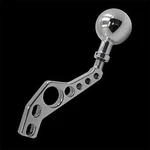 Fits 79-04 Ford Mustang Satin Billet Trick Stick Shifter Arm & Knob Kit. Fixed Price $69.99.