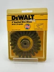 Dewalt DW4935 Knotted Wire Wheel Brush M10X1.25 Spindle New Sealed. Fixed Price $26.99.