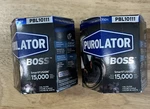 Lot Of 2 - PBL10111 Purolator Boss New Oil Filters Check Owners Manual For Fit.. Fixed Price $15.99.