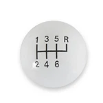 Hurst Classic 6-SPEED Shift Knob White (3/8-16)- 1630040. Fixed Price $99.84.