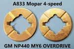 Mopar A833 4-SPEED Countershaft Thrust Washer 1964-1987, Pair. Fixed Price $19.00.