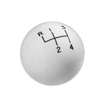 Hurst 1630002 Shift Knob White Speed 3/8-24 Threads. Fixed Price $84.05.