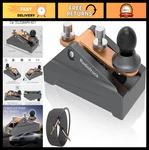 Morse Code Auto Telegraphy - Single Paddle Transmission Radio Ham Key, Alumi. Fixed Price $79.99.