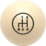 Cue Ball 4 Speed Shift Knob With Pattern (reverse Lower Left). Fixed Price $89.99.