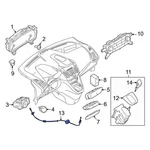 Genuine Ford 2019-2023 Transit Connect Shift Control Cable KV6Z-7E395-G. Fixed Price $143.09.