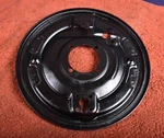 Porsche 356 Rear Drum Brake Backing Plate (left, Driver Side). Fixed Price $299.00.