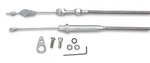 Lokar Hi-tech Kickdown Cable Adjustable Braided Stainless For Chrysler TF-904. Fixed Price $129.95.