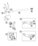 Genuine Mopar Transfer Case Shifter Lever 68001926AA. Fixed Price $30.58.