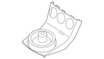 Genuine Nissan Automatic Transmission Shift Cover Plate J6936-CE80A. Fixed Price $373.62.