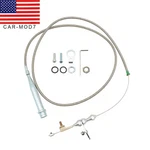 Braided Transmission Kick Down Cable Detent Fits For Gm Chevy TH350 Us. Fixed Price $21.78.