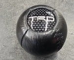 New Genuine Toyota Leather Trd Shift Knob M12 1.25 Metric Tacoma Lexus IS300. Fixed Price $69.99.