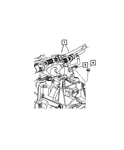 Genuine Mopar Gearshift Control Cable 5062120AF. Fixed Price $132.09.
