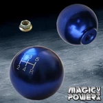 Blue Aluminum Round Ball Style 5 Speed Rdt Shift Knob Hondel Sol Civic Crx. Fixed Price $14.99.
