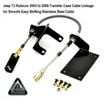 For Jeep 2004 Rubicon Transfer Case Cable Conversion Shifter Kit J0048480. Fixed Price $168.99.