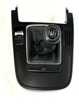 Audi B8 A4 S4 11-16 Manual Speed Leather Shifter Boot Bezel Knob Trim Oem. Fixed Price $67.45.
