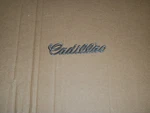 1977-79 Cadillac Deville Fleetwood Header Grille Emblem # 1607891. Fixed Price $55.00.