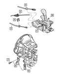 Genuine Mopar Gearshift Control Cable 52104060AG. Fixed Price $227.74.