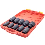 10PCS 3/4INCH Drive Deep Impact Socket Set Metric 22-41MM 6-POINT Kit With Case. Fixed Price $45.99.
