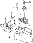 Genuine Mopar 1998-1999 Chrysler Dodge Transmission Shifter Package CBFSC459. Fixed Price $32.39.