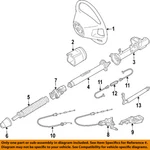 Chrysler Oem 2008 Crossfire Steering Column-shift Cable 5098493AA. Fixed Price $39.17.