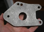 Ford Mr. Gasket Vintage Shifter To Transmission Aluminum Mounting Plate 9018 P3. Fixed Price $85.00.