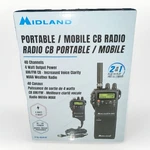 Midland 75-822 Portable / Mobile In 1 Cb Radio. Fixed Price $110.00.