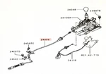 Genuine Mitsubishi New Sst Transmission Shift Cable Lancer 2008 - 2015. Fixed Price $138.50.