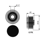 Gates OAP7037 Alternator Freewheel Clutch For Chevrolet,opel,vauxhall. Fixed Price $53.42.