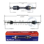 Surtrack Pair Set Of 2 Rear Cv Axle Shafts For Pontiac Fiero Manual Transmission. Fixed Price $153.95.