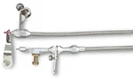 Lokar Hi-tech Kickdown Cable Adjustable Braided Stainless Ford C6. Fixed Price $129.95.