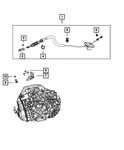 2012-19 Fiat 500 Gearshift Control Cable 68078055AG. Fixed Price $78.40.