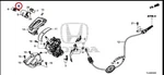 Honda Push Knob Spring 2017-2022 Cr-v Select Lever Oem# 54134-TLA-A61. Fixed Price $5.10.